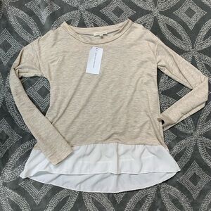 Stevie hender peplum blouse L